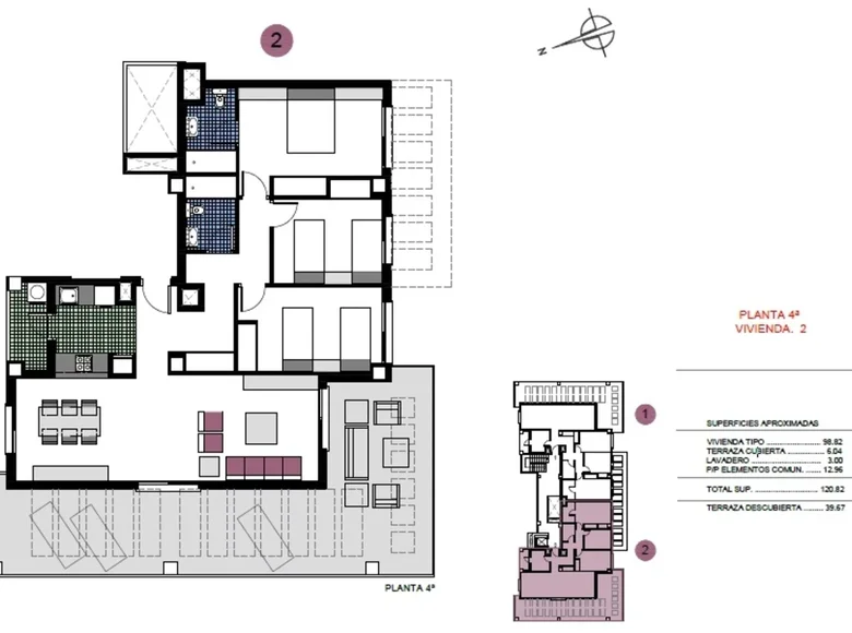 Apartamento 4 habitaciones 121 m² Orihuela, España