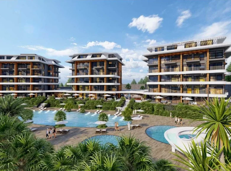 1 bedroom apartment 49 m² Kargicak, Turkey