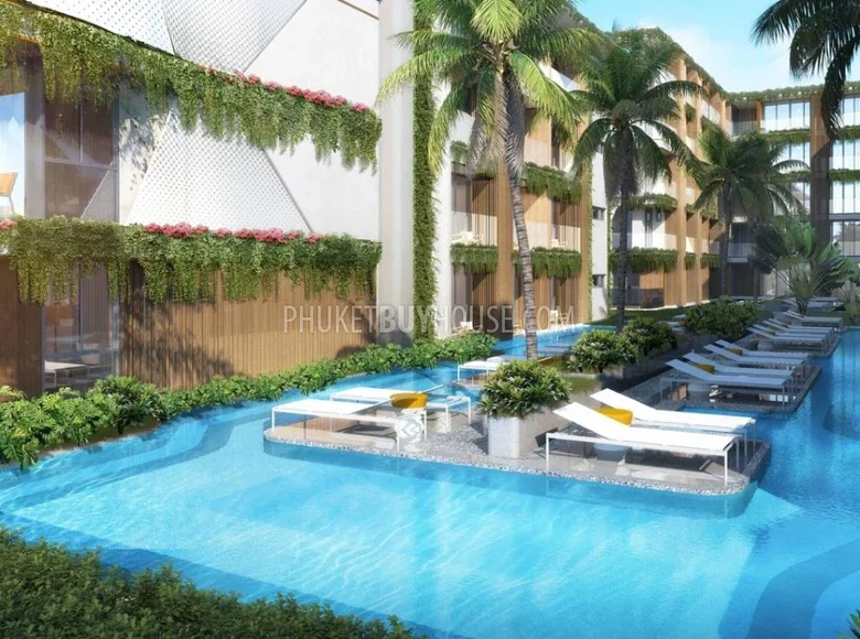 2 bedroom apartment 59 m² Choeng Thale, Thailand