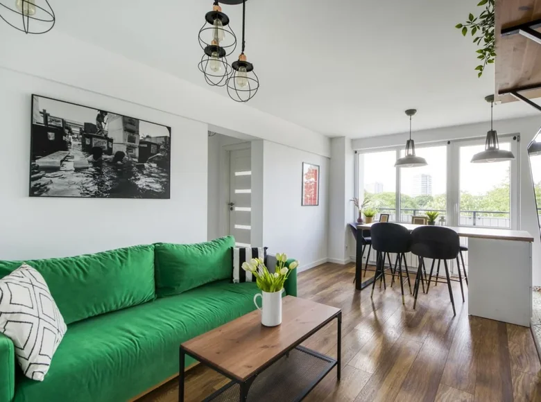 2 room apartment 46 m² Warsaw, Poland