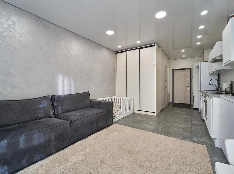1 room apartment 29 m² Minsk, Belarus