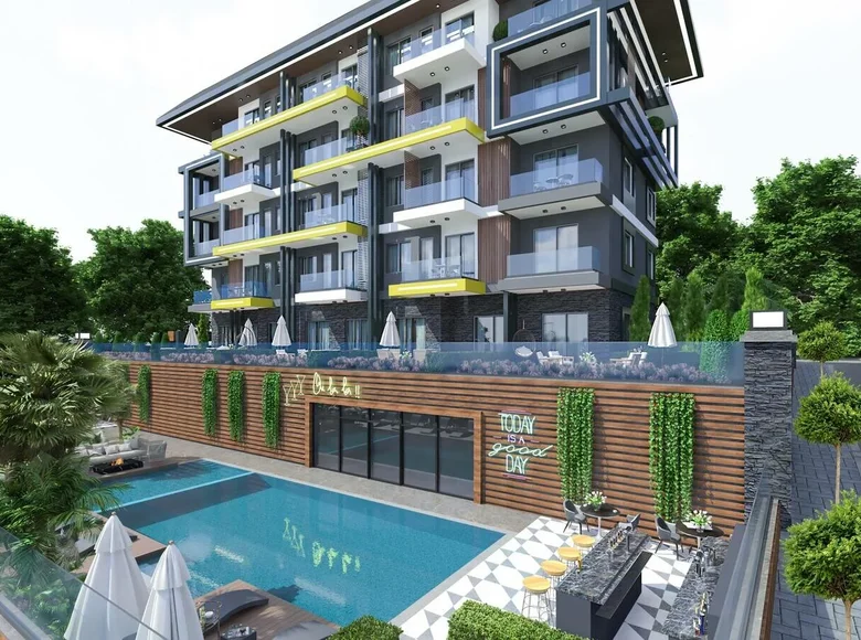 Квартира 2 комнаты 60 м² Кестель, Турция