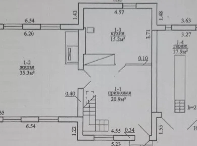 House 269 m² Papiarnianski sielski Saviet, Belarus