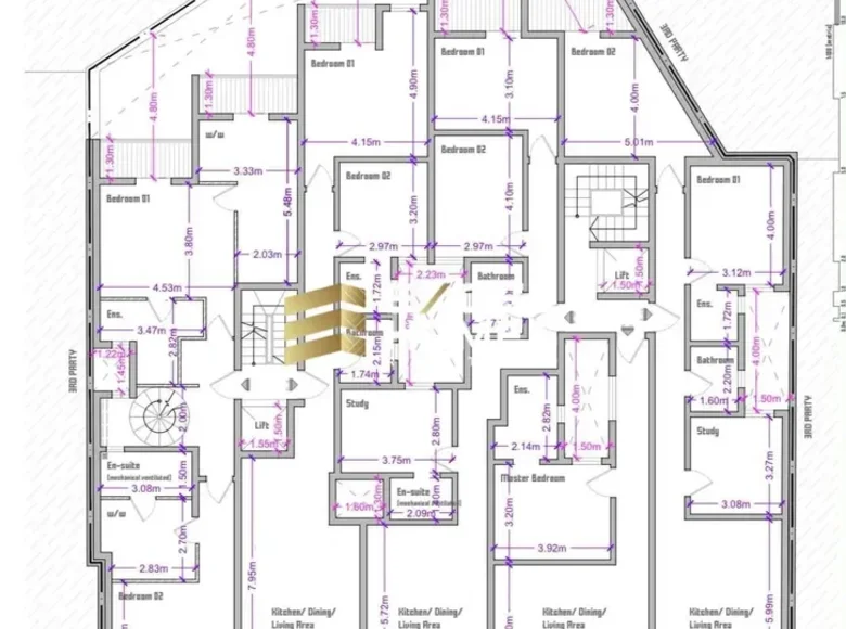 Apartamento 2 habitaciones  Gzira, Malta