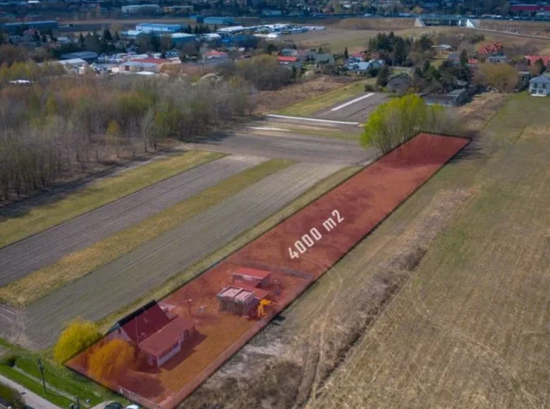 Atterrir 4 000 m² Varsovie, Pologne