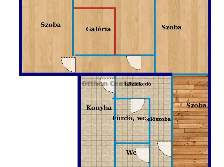 Apartamento 4 habitaciones 102 m² Budapest, Hungría