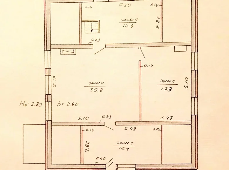 Коттедж 263 м² Щомыслицкий сельский Совет, Беларусь