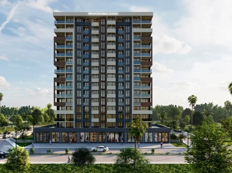 Apartamento 2 habitaciones 75 m² Akdeniz, Turquía