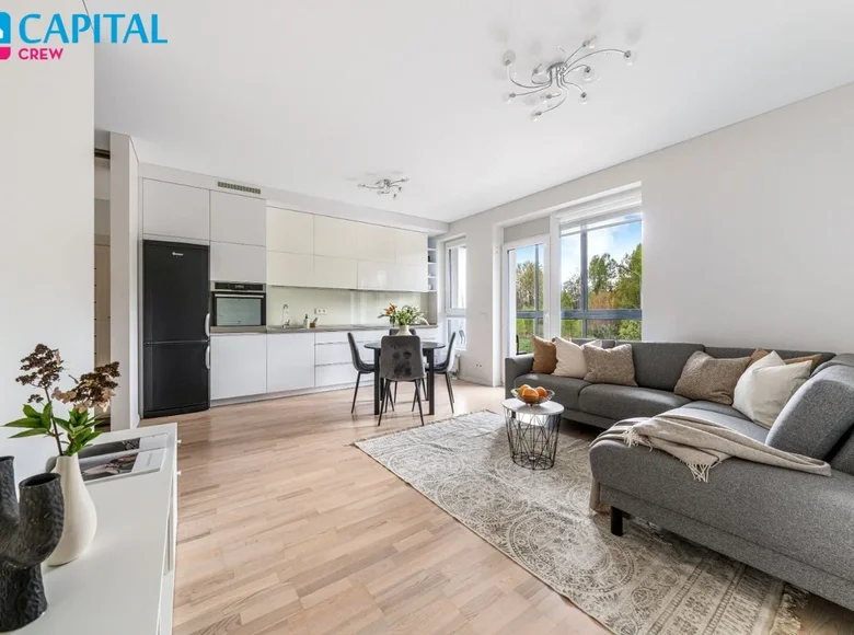 Mieszkanie 2 pokoi 52 m² Wilno, Litwa