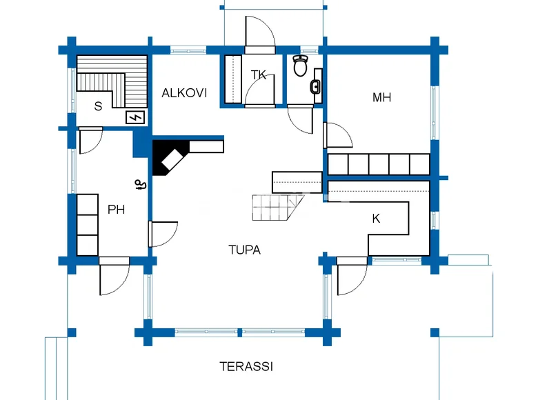 1 bedroom house 91 m² Pirkanmaa, Finland