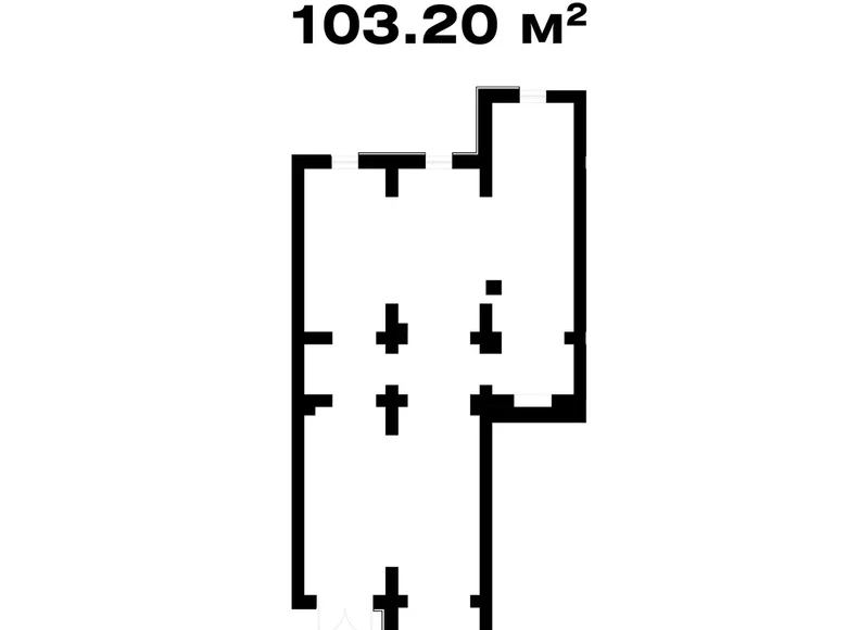 Kvartira 103 m² Toshkentda