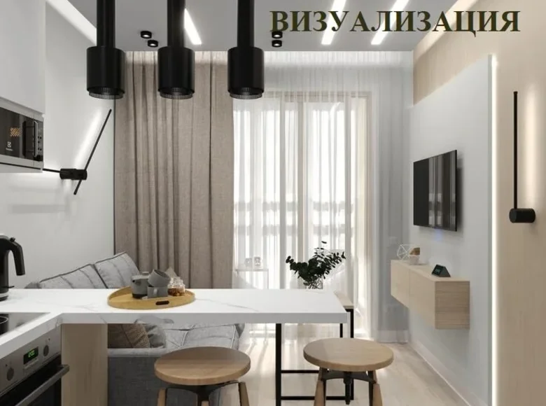 Квартира 2 комнаты 34 м² Колодищанский сельский Совет, Беларусь