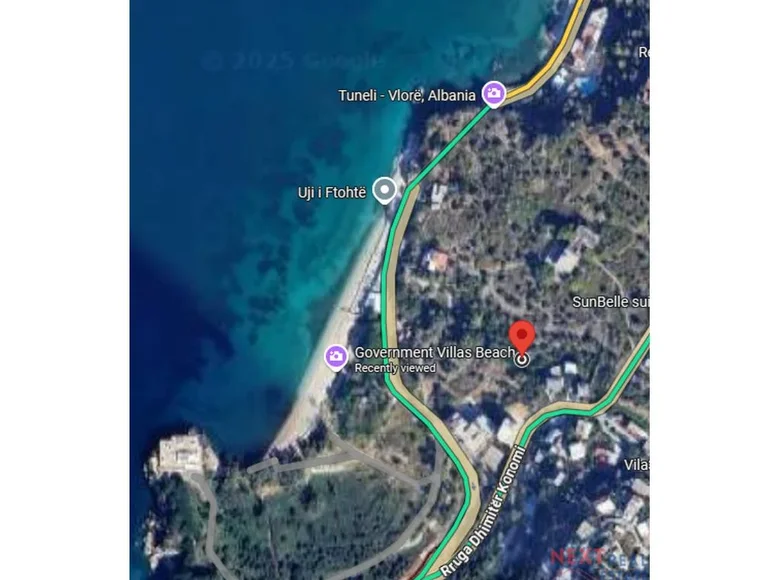 Parcelas 1 203 m² Bashkia Vlore, Albania