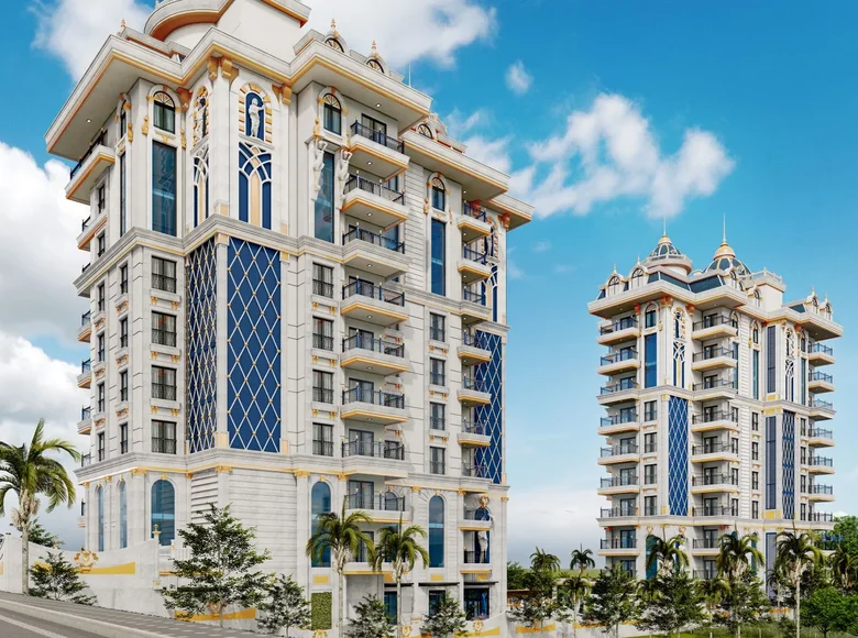 2 bedroom apartment 50 m² Mahmutlar, Turkey