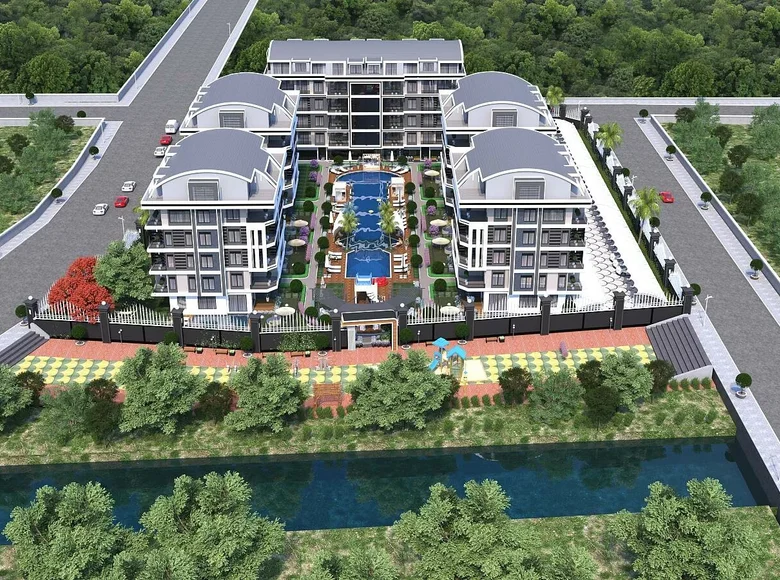 Penthouse 5 pokojów 210 m² Oba, Turcja