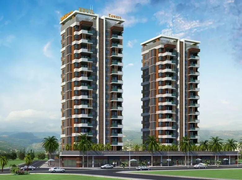 Mieszkanie 2 pokoi 82 m² Mersin, Turcja