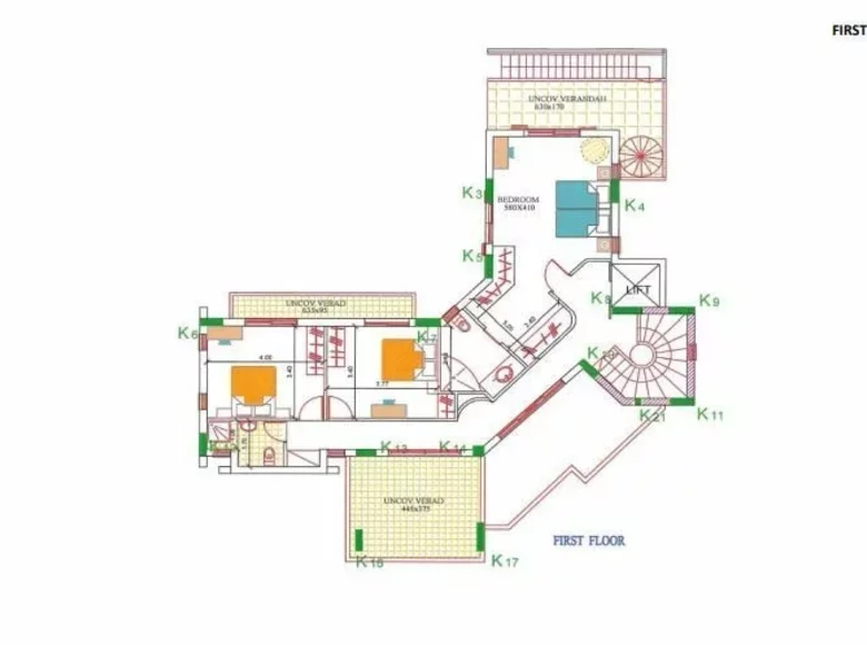 Maison 5 chambres 440 m² Pegeia, Bases souveraines britanniques