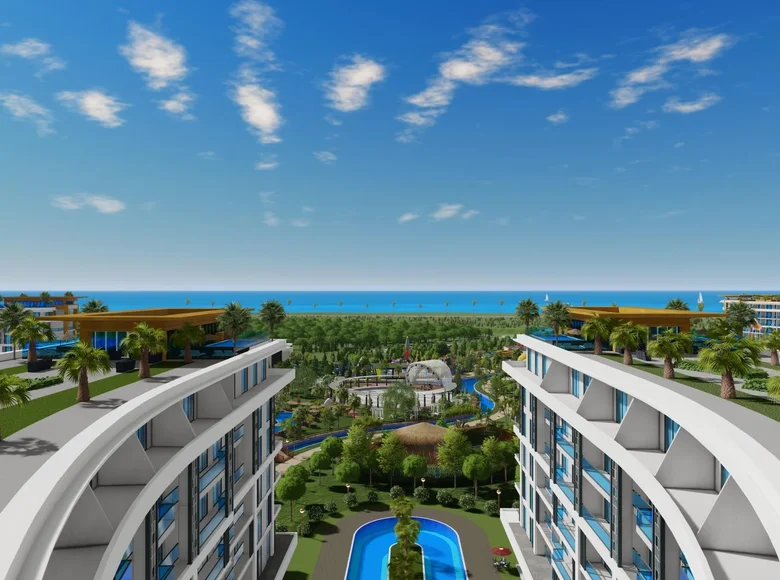 Квартира 1 спальня 81 м² Аланья, Турция