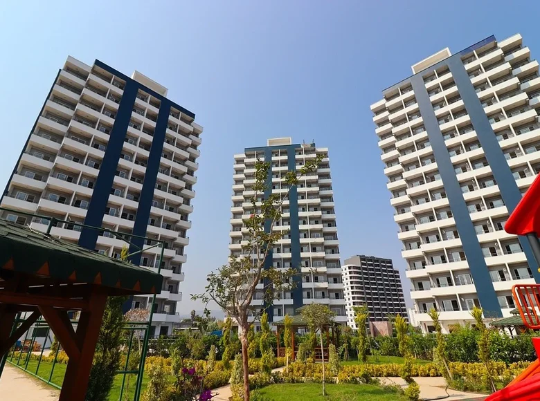 Apartamento 2 habitaciones 56 m² Mezitli, Turquía