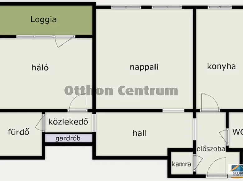 Wohnung 2 Zimmer 69 m² Budapest, Ungarn