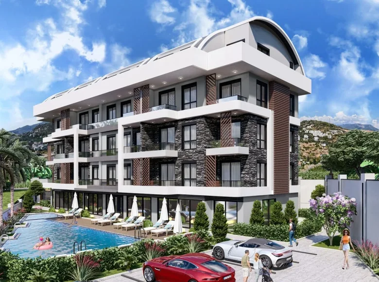 1 bedroom apartment 46 m² Alanya, Turkey