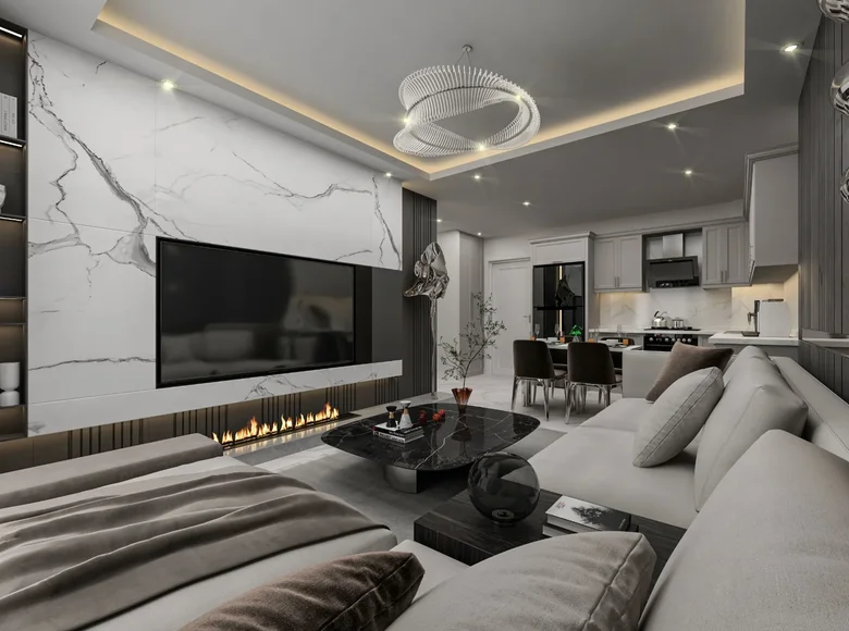 Apartamento 2 habitaciones 51 m² Alanya, Turquía