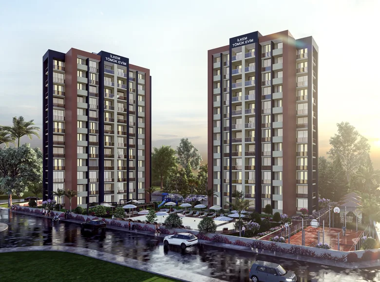 2 bedroom apartment 110 m² Erdemli, Turkey