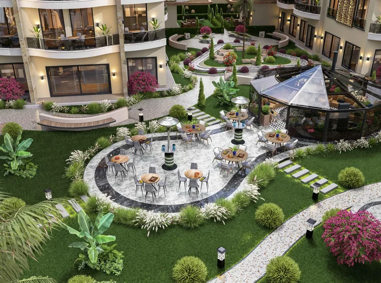 1 bedroom apartment 51 m² Alanya, Turkey