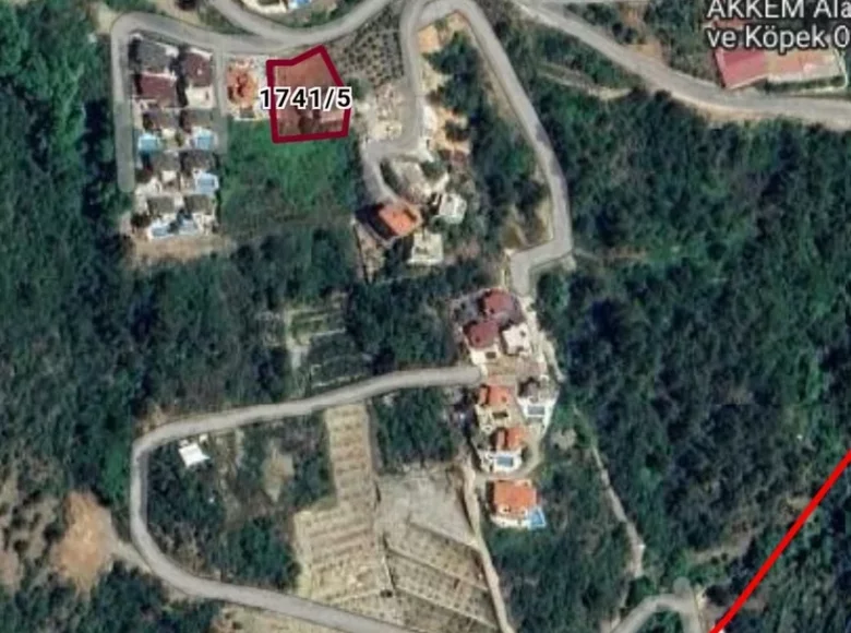 Grundstück 1 Zimmer 1 176 m² Alanya, Türkei