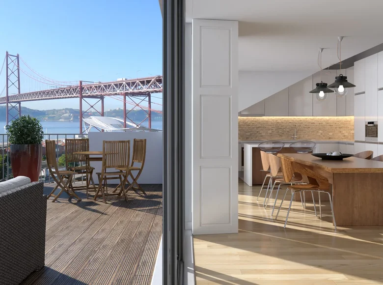 2 bedroom apartment 95 m² Lisbon, Portugal