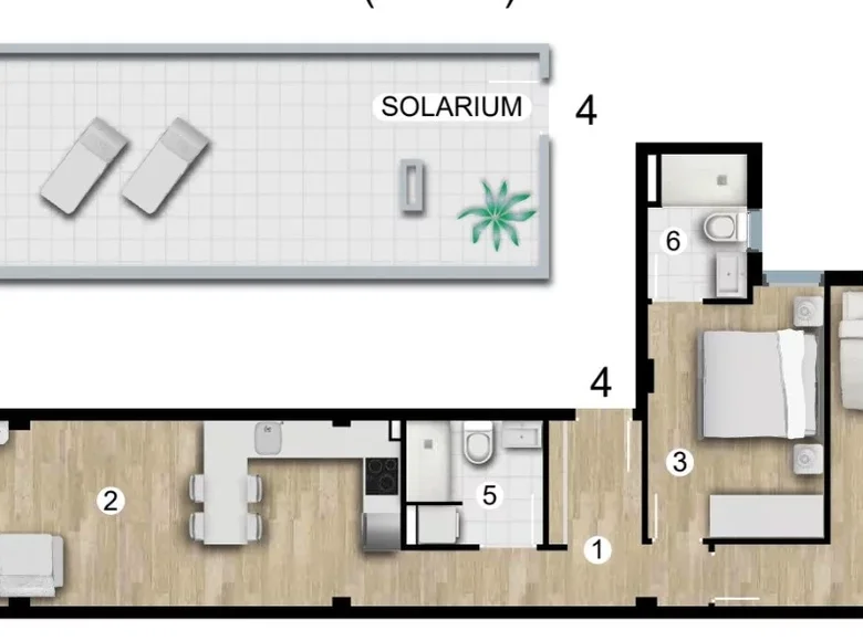 Квартира 3 комнаты 140 м² Торревьеха, Испания