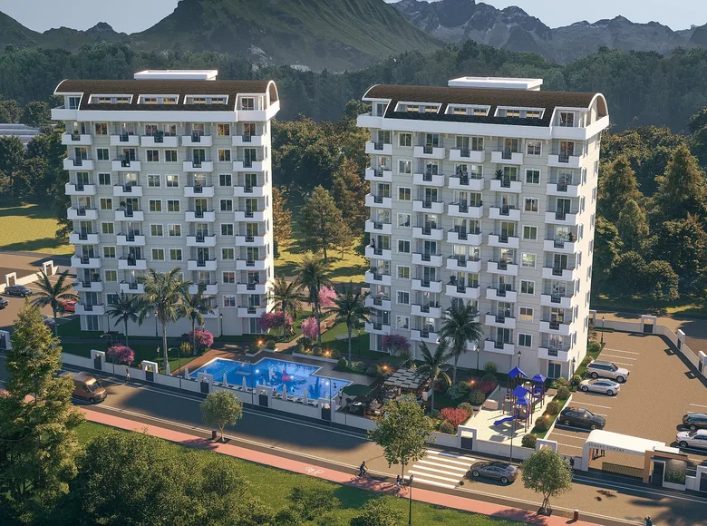 2 bedroom apartment 90 m² Alanya, Turkey