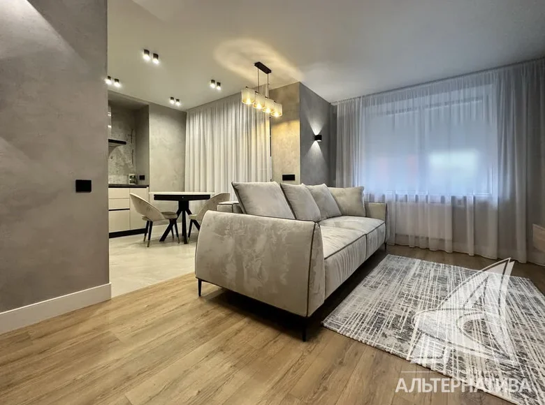 Квартира 1 комната 34 м² Брест, Беларусь