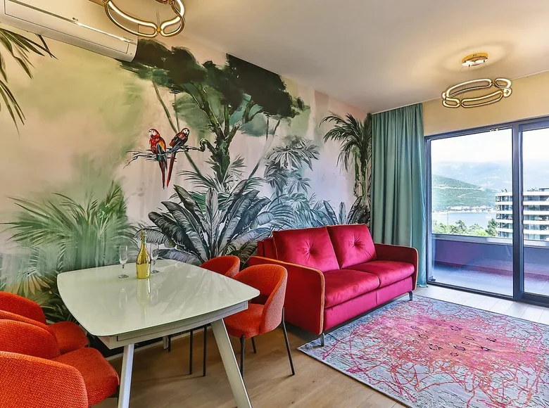 Wohnung 1 Schlafzimmer 53 m² Budva, Montenegro