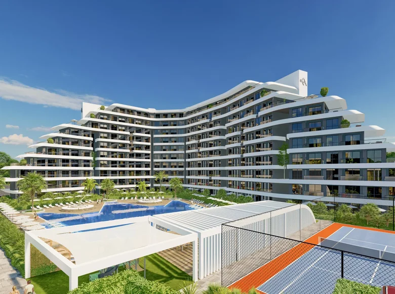 Mieszkanie 2 pokoi 50 m² Aksu, Turcja