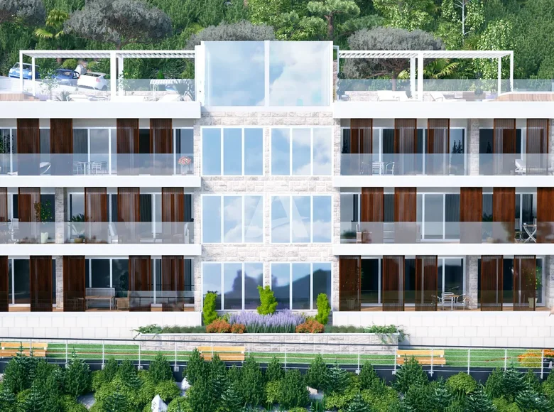 Mieszkanie 1 pokój 64 m² Budva, Czarnogóra