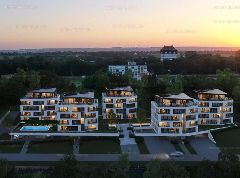 Mieszkanie 2 pokoi 47 m² Keszthely, Węgry