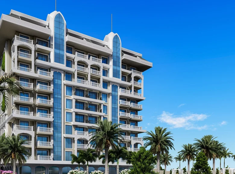 Квартира 2 комнаты 44 м² Аланья, Турция