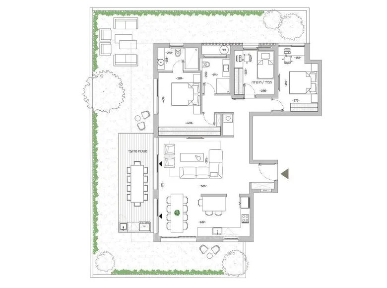 4 room apartment 126 m² Tel-Aviv, Israel
