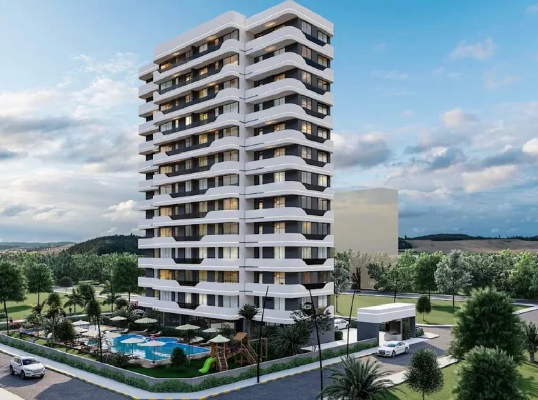 3 bedroom apartment 105 m² Mersin, Turkey