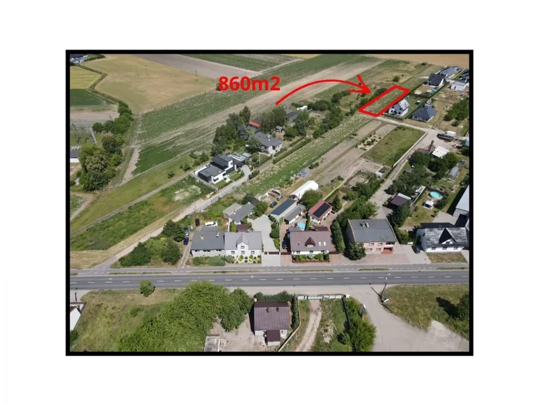 Land 860 m² Kurza Gora, Poland