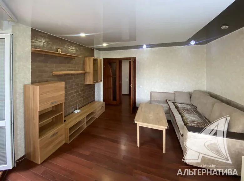 Mieszkanie 2 pokoi 54 m² Brześć, Białoruś