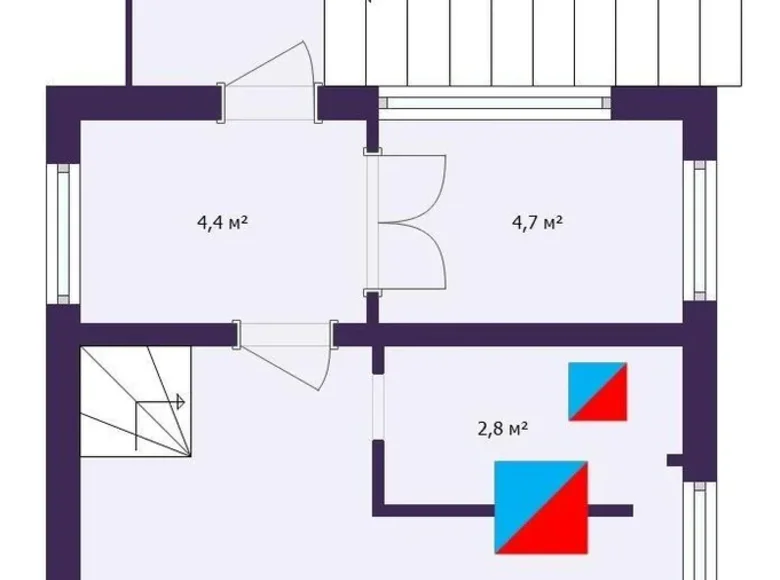 Haus 97 m² Astrasyckaharadocki siel ski Saviet, Weißrussland