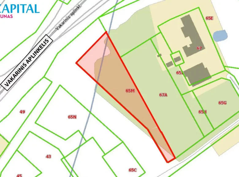 Land for sale in Kaunas, Lithuania for €176,670 listing 1724931