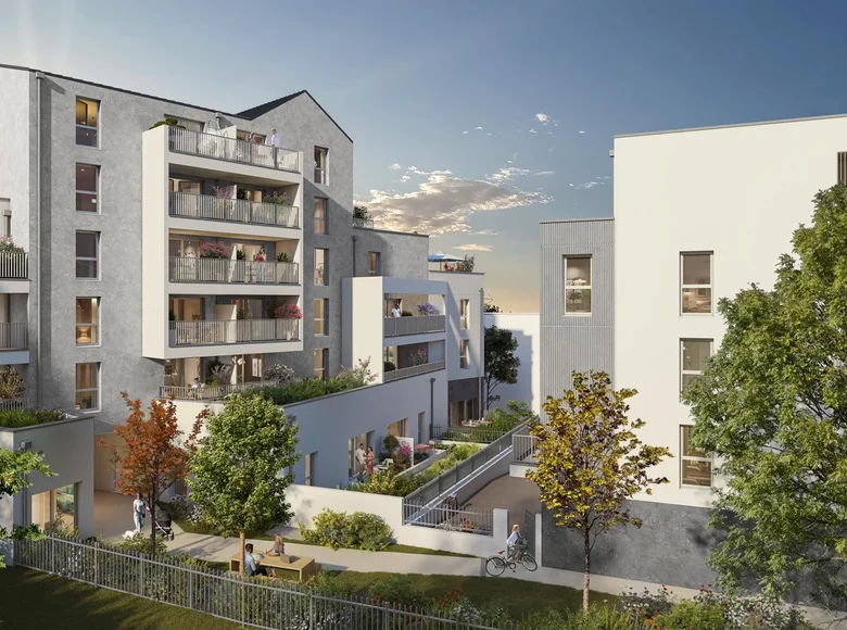 Квартира 3 спальни 63 м² Метрополия Франции, Франция