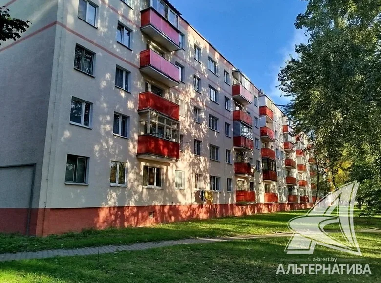 Квартира 2 комнаты 47 м² Брест, Беларусь