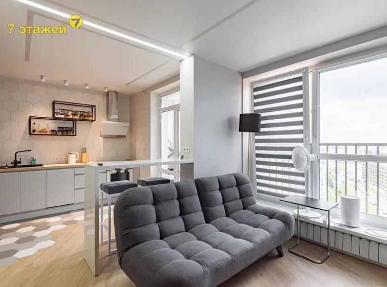 Квартира 1 комната 39 м² Минск, Беларусь