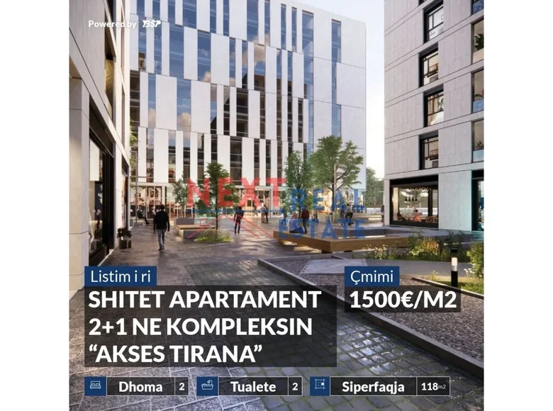 Apartamento 3 habitaciones 105 m² Tirana, Albania