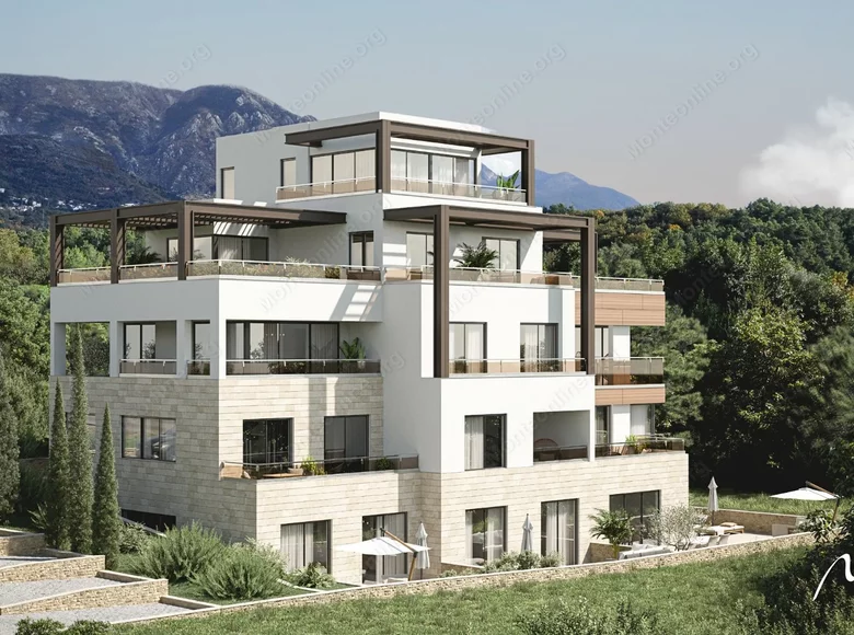 Mieszkanie 3 pokoi 120 m² Tivat, Czarnogóra