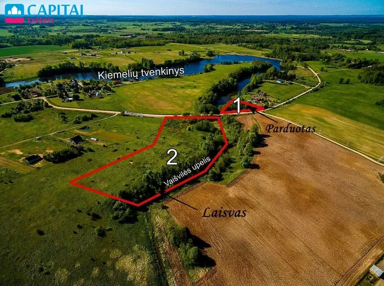 Grundstück  Kiemeliai, Litauen